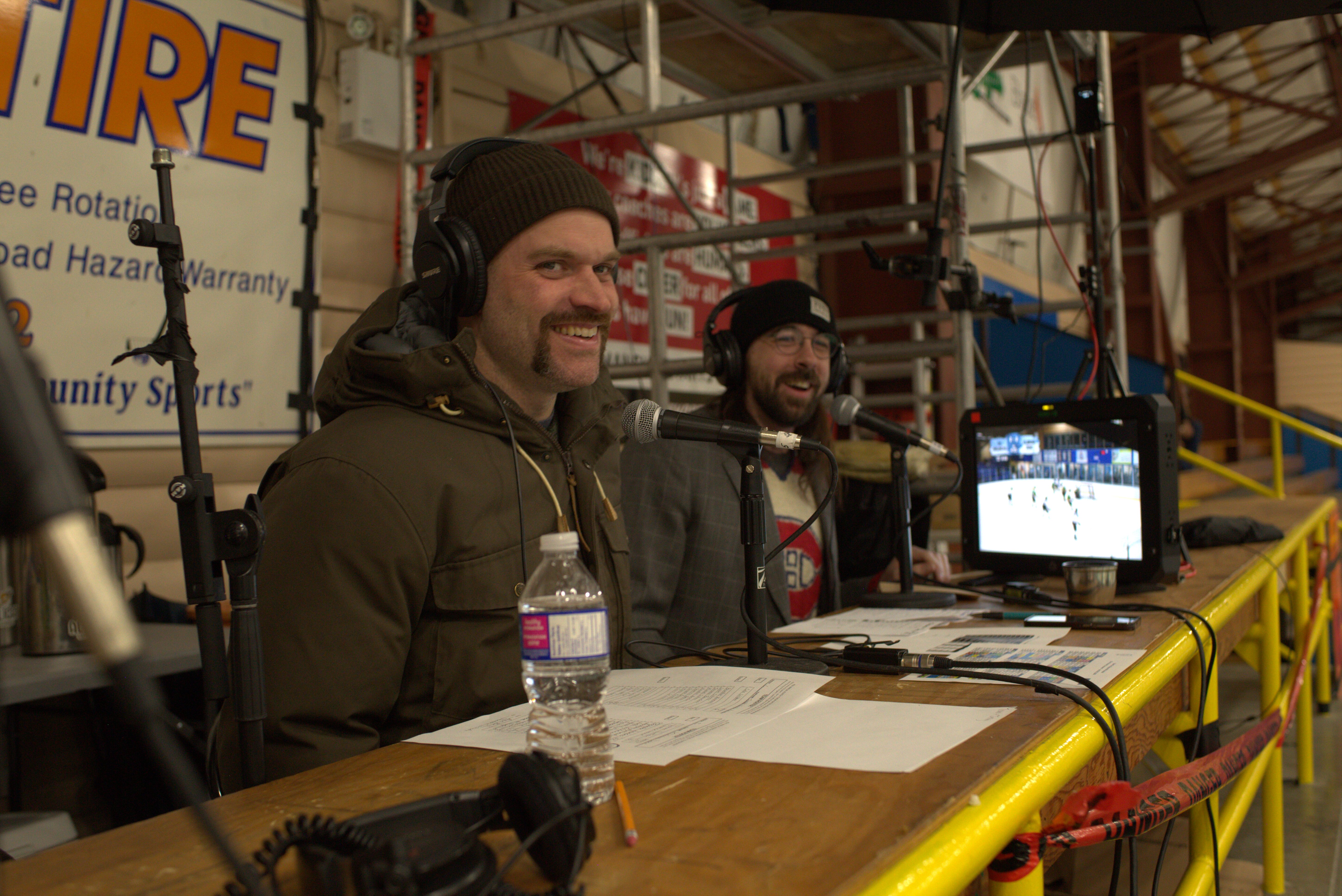 Live broadcast production setup