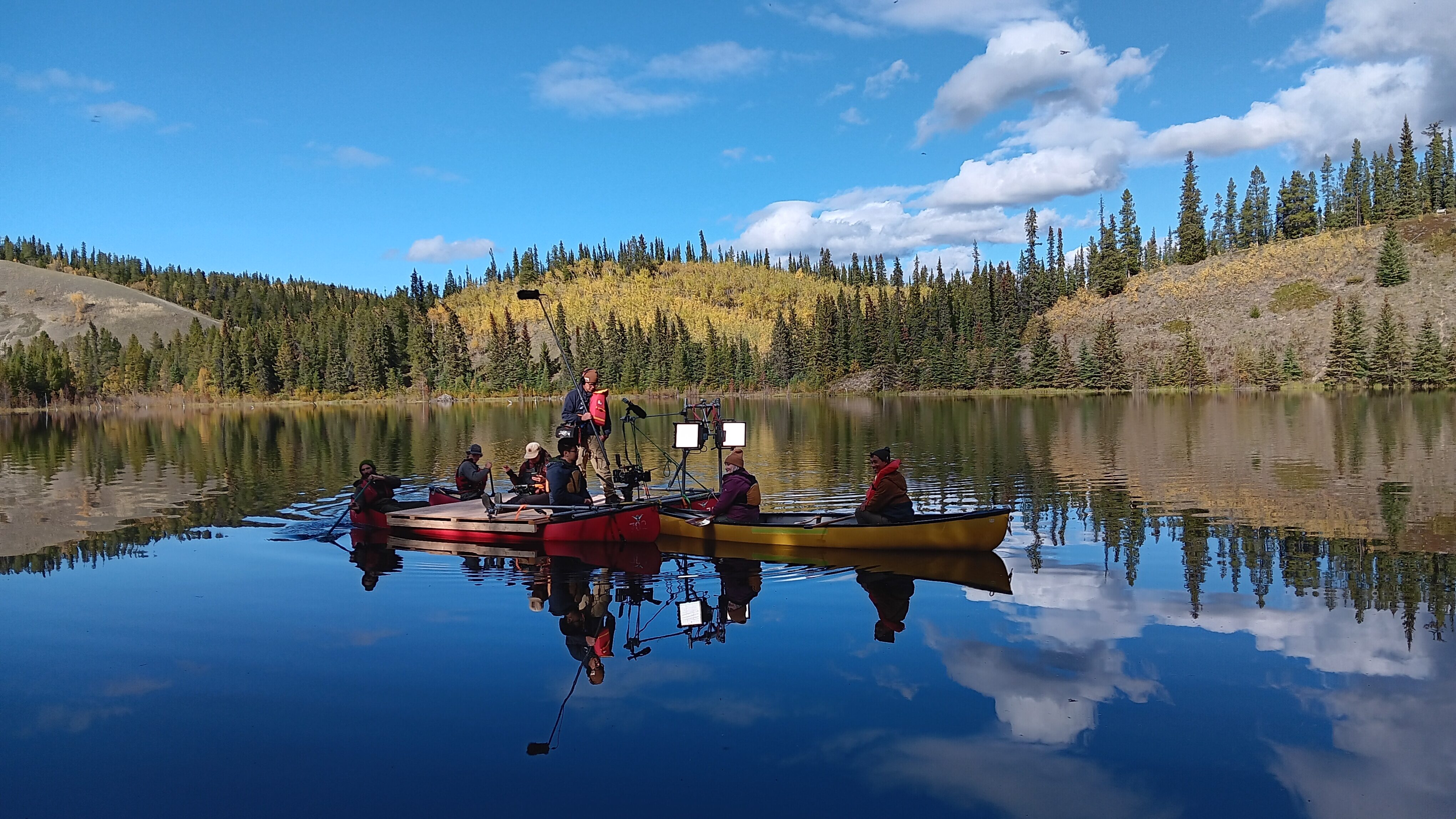 Film production on location