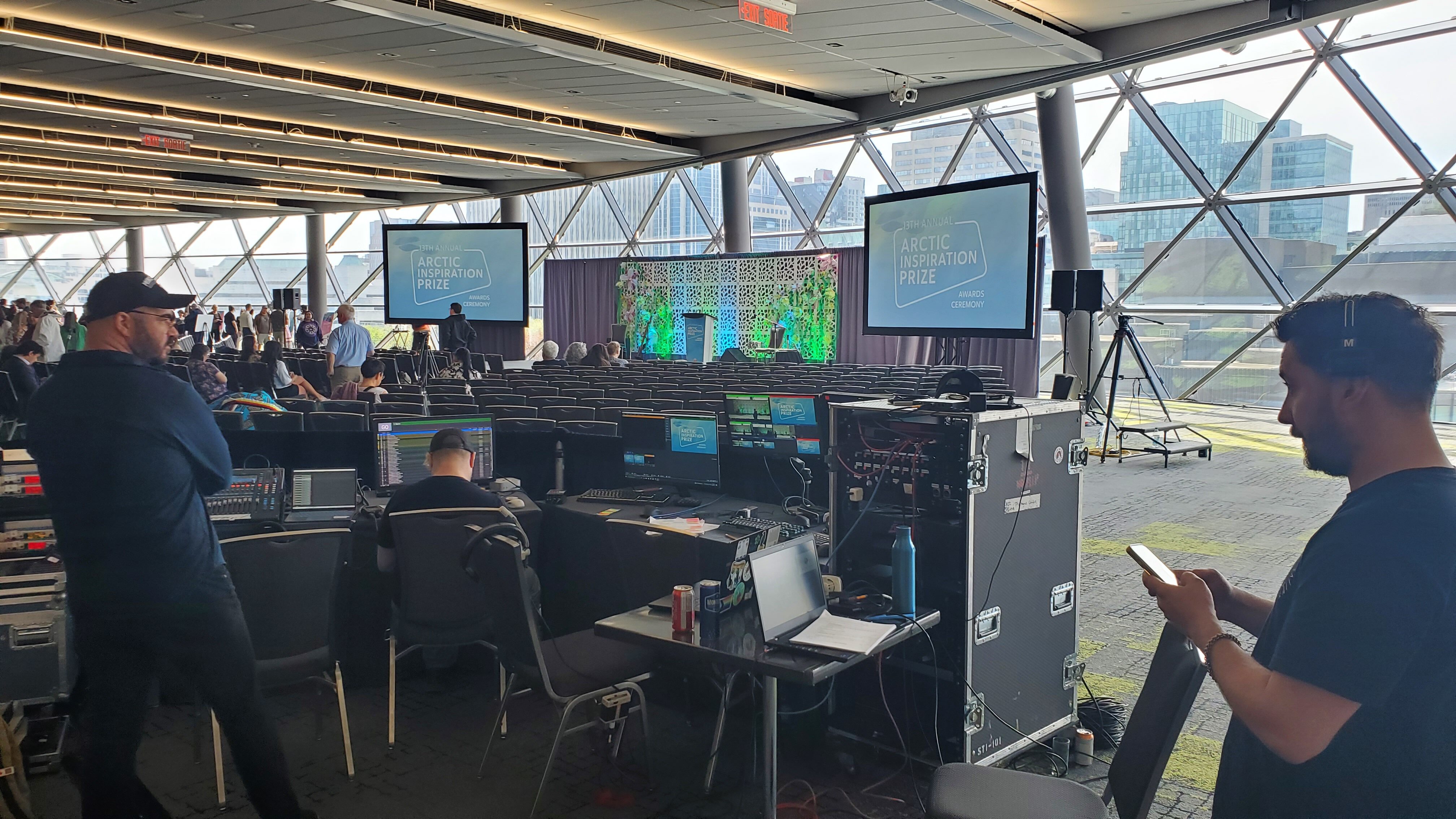 Live event stage production